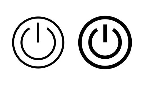 Power icon vector. Power Switch Icon. Energy icon Stock Illustration