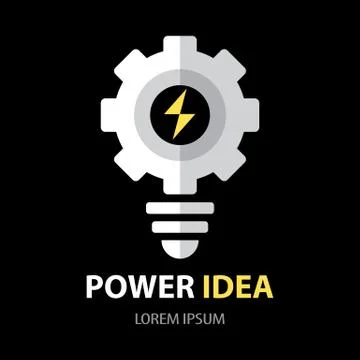 Power idea symbol Stock Illustration
