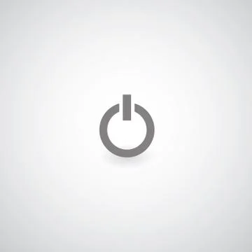 Power off Illustrazione stock