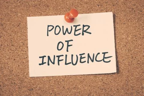 Power of influence Stock Photos