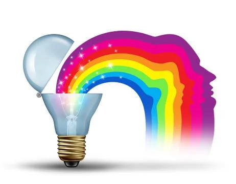 Power of innovation Stock Illustration