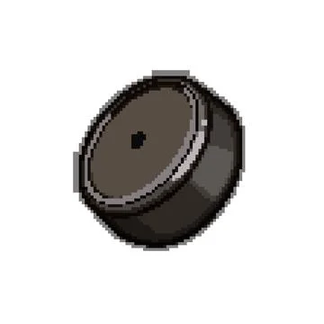 Power junction box pixel art vector illustration Stock Illustration