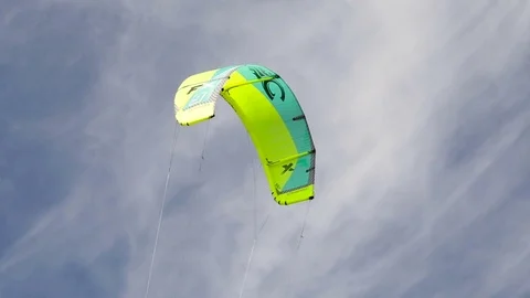 Power Kite In The Sky Stock Footage 81204084