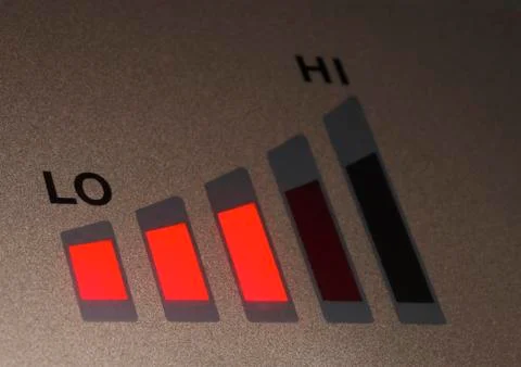 Power level Stock Photos