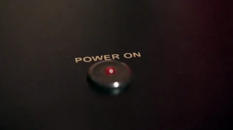 Power On Light 01 Stock Footage 25856791