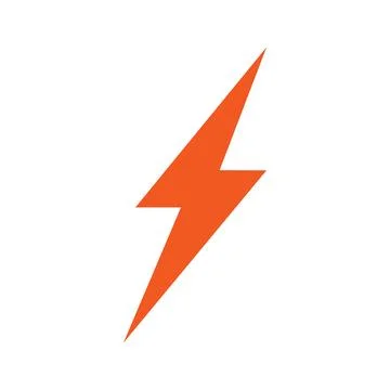 Power lightning logo 스톡 일러스트