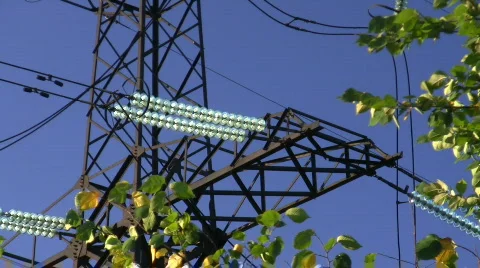 Power line. Stock Footage 513173