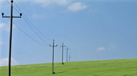 Power Line Stock-Footage 5267721