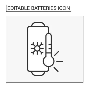 Power line icon Stock Illustration