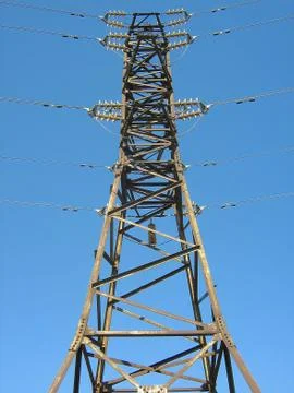 Power line Stock Photos