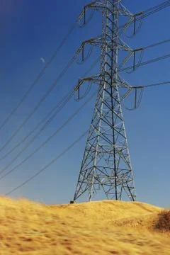 Power line Stock Photos