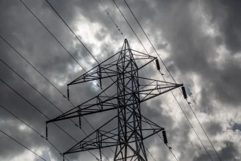 Power line 스톡 사진