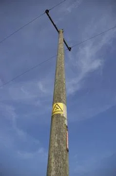 Power line Stock Photos