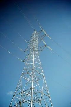 Power line Stock Photos