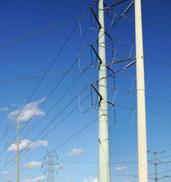 Power line Stock Photos