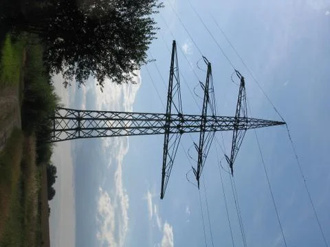 Power Line Stock Photos