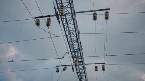 Of power lines Видео 62933015