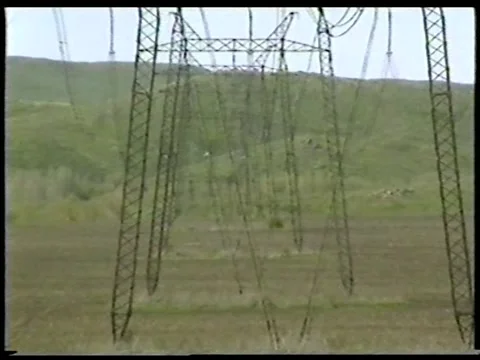 Power Lines Stock Footage 340541551