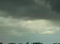 Power lines with lightning - daytime Footage