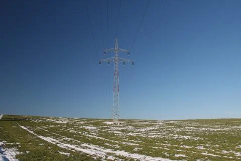 Power Lines Stock Photos