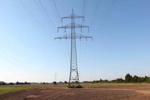 Power Lines Stock Photos