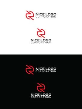 Power logo with the letters r Stock Illustration