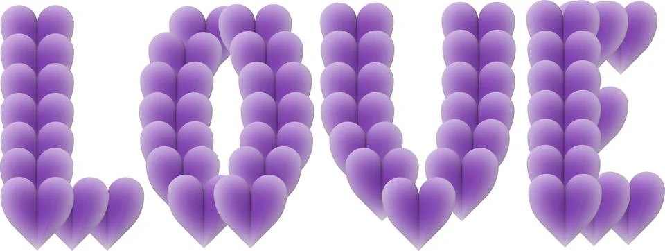 Power of love Stock Illustration