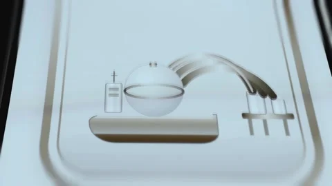 Power Management Forecasting Analytics Display with Interactive Data Stock Footage 340549001