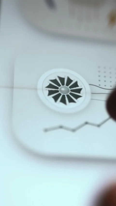 Power Management Real Time Load Visualization with Interactive Data Stock Footage 340560585