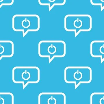 Power message pattern Illustrazione stock