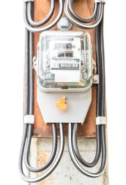 Power meter 스톡 사진