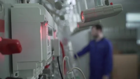 Power meter tester Stock Footage 167252391