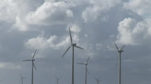 Power mills Stock Footage 144544