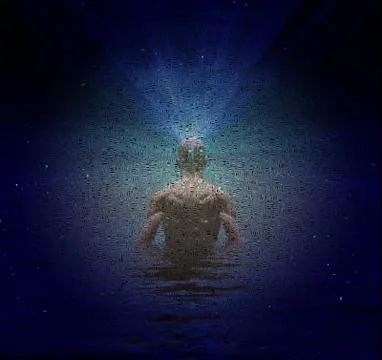 The power of mind Stock Illustration