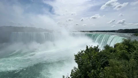 The power of the Niagara Falls Stock Footage 211819927