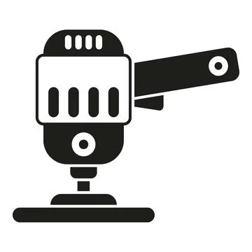 Power orbital sander tool icon vector graphic Stock Illustration