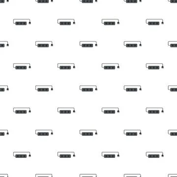 Power outlet pattern seamless vector 스톡 일러스트