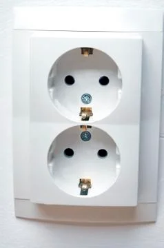 Power outlet Stock-Fotos