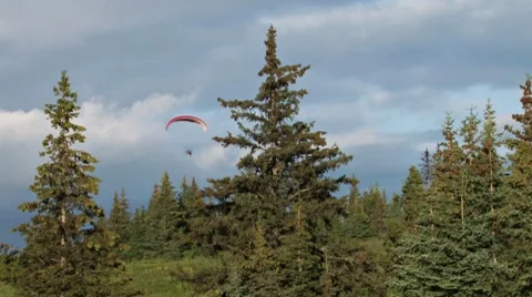Power Parachuter 1 Stock Footage 8561771