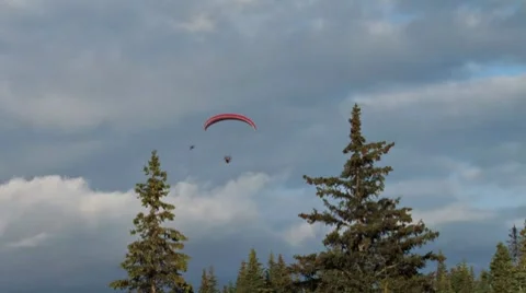 Power Parachuter 2 Stock Footage 8561939