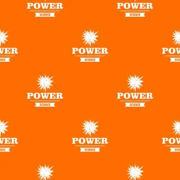 Power pattern vector orange Stock Illustration