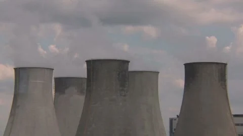 Power Plant 3f Stock Footage 8329772