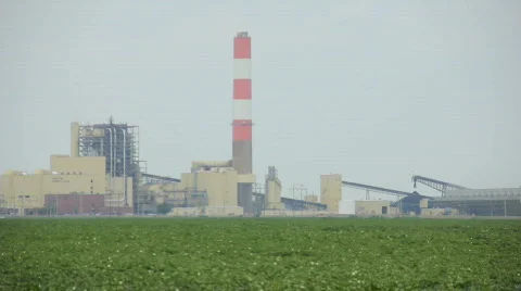 Power Plant Stock Footage 823572