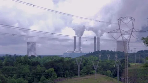 Power Plant Stock Footage 7766871