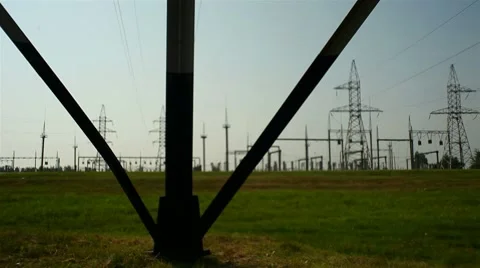 Power plant Stock Footage 8599887