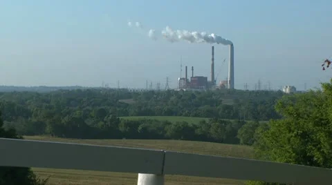Power plant Stock Footage 11401515