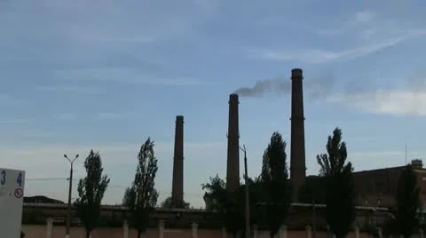 Power plant Stock Footage 11899078
