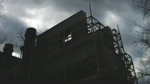 Power plant Stockbeeldmateriaal 14830525