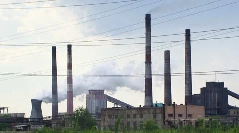 Power Plant Stock Footage 47510346
