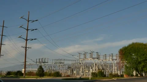Power Plant Stock Footage 48472832